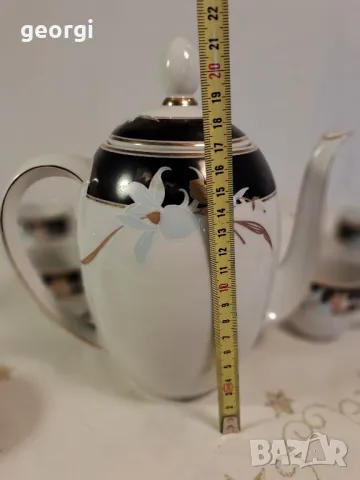 немски порцеланов сервиз за кафе 25/4, снимка 8 - Сервизи - 50200629