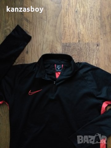 Nike Dry Academy Drill Top - страхотна мъжка блуза КАТО НОВА, снимка 3 - Спортни дрехи, екипи - 35733956
