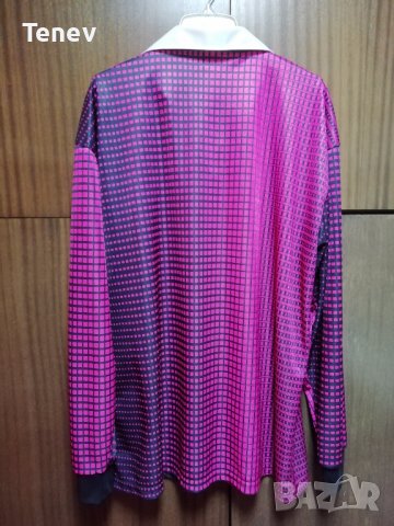 Adidas Vintage Retro оригинална съдийска тениска фланелка трико от 90те , снимка 2 - Блузи - 39343090