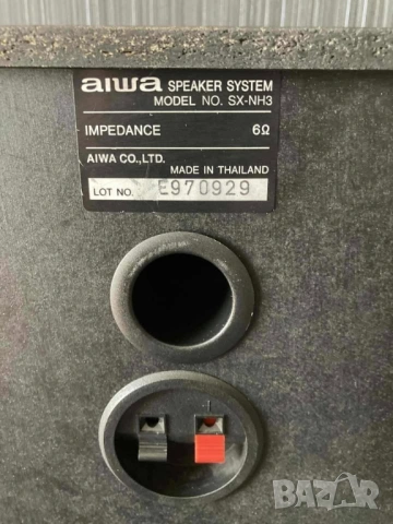 AIWA SX-NH3 bookshelf speakers, снимка 8 - Тонколони - 53822191