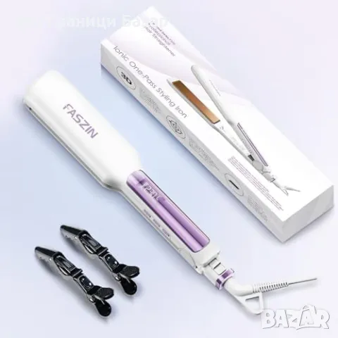 Нова Професионална титаниева преса за коса 42 мм, 30 сек загряване, снимка 6 - Преси за коса - 48575973