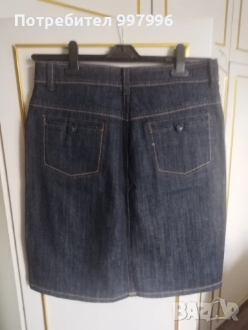 дънкова пола-ХЛ размер, снимка 5 - Поли - 50987944