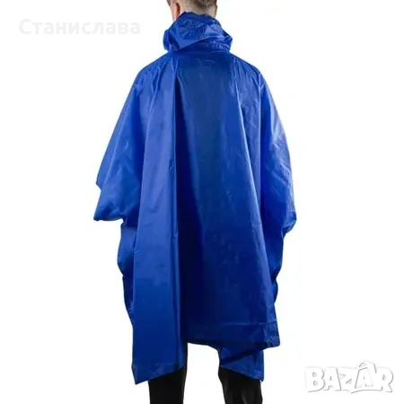Дъждобран пончо с мембрана Joluvi Rain Cape Orange, снимка 5 - Спортна екипировка - 52308160