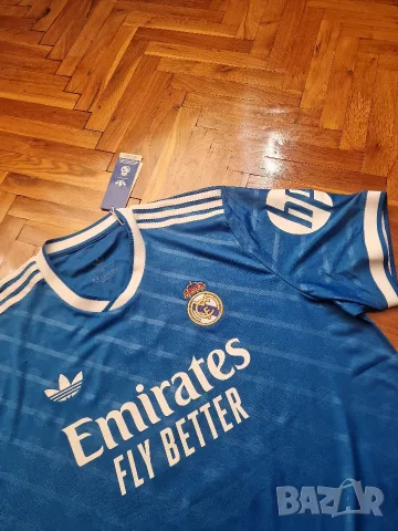 Страхотна мъжка футболна тениска ADIDAS REAL MADRID 25 / 26 , нова с етикет, снимка 5 - Футбол - 55984672