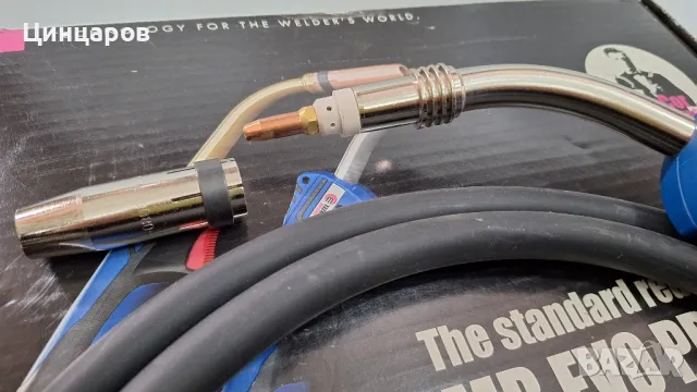 Abicor Binzel MB EVO 24
Шланг Миг-Маг дължина 3м,евро-конектор , снимка 2 - Други машини и части - 48651793