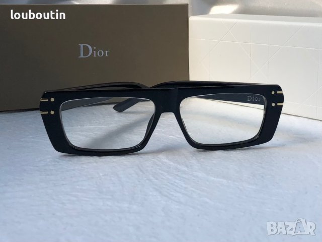 Dior 2023 дамски слънчеви очила правоъгълни маска прозрачни , снимка 8 - Слънчеви и диоптрични очила - 40646081