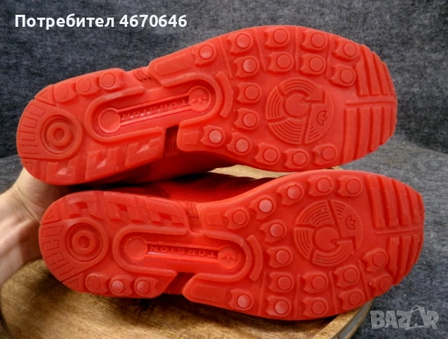 Мъжки маратонки adidas ZX FLUX RED , снимка 6 - Маратонки - 53661884