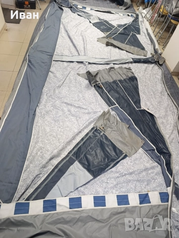 Форселт за каравана Quest Sandringham. Размер N:15 (1000-1025)см земя-земя + опция за Анекс, снимка 5 - Палатки - 52777157