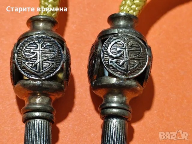 СТАР  МОРСКИ ОФИЦЕРСКИ АКСЕЛБАНТ, снимка 3 - Антикварни и старинни предмети - 56219270
