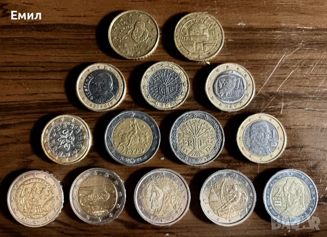 Два лота редки колекционерски евро монети., снимка 4 - Нумизматика и бонистика - 53038611