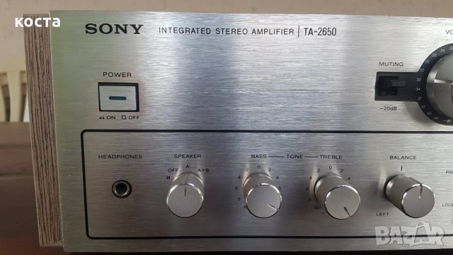 Sony TA-2650, снимка 4 - Ресийвъри, усилватели, смесителни пултове - 34346595