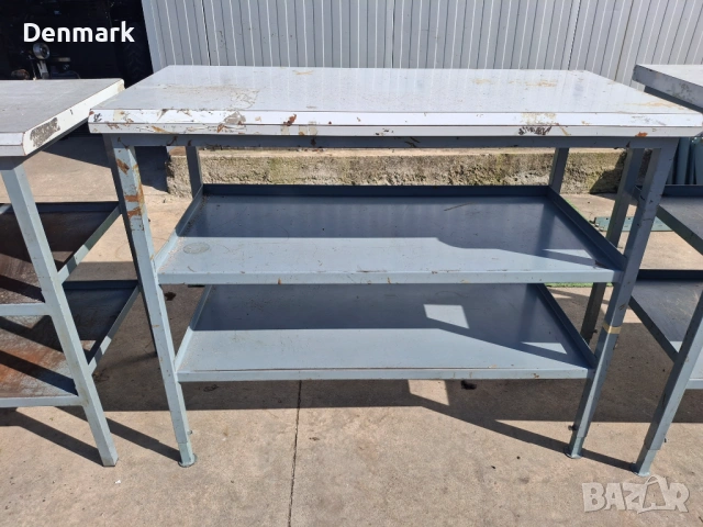 Метални маси за инструменти  3 бр, снимка 2 - Други инструменти - 53821848