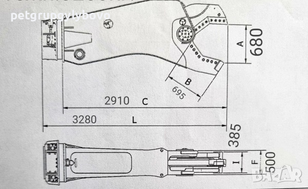 Ножица за рязане на метали Minelli MC 680 R , снимка 3 - Други машини и части - 36259962