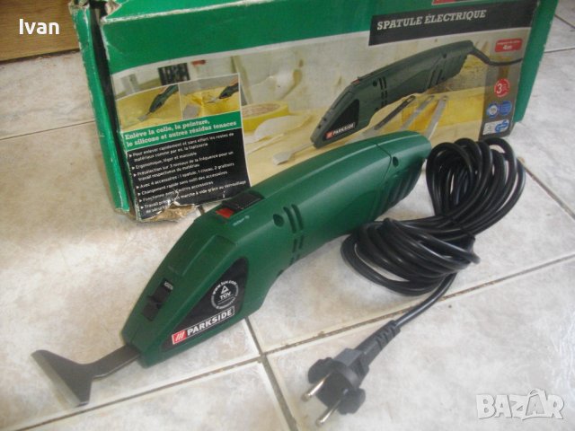 Ново Немско 200 Вата Електрическо Длето-Шабър-Parkside-3 Скорости-За Стъргане Боя/Фуги, снимка 3 - Други инструменти - 41404709