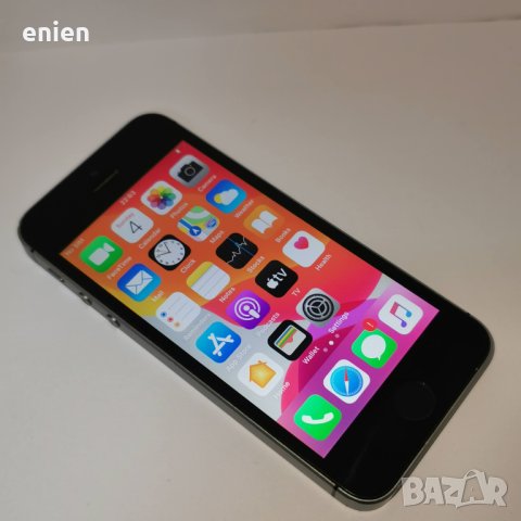iPhone SE 16GB Space Grey 82% Battery Health / Бартер, снимка 2 - Apple iPhone - 44147727