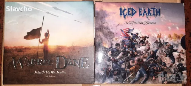 Компакт диск на -  ICED EARTH - GLORIOUS BURDEN 
