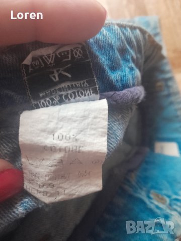 💙🌸Rossodisera🌸💙Италианска бутикова дънкова мини поличка уникат много интересен модел, снимка 13 - Поли - 42074983