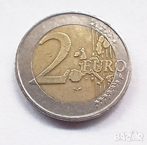 Монета 2 Euro Germany 2002 D Mint Error , снимка 2 - Нумизматика и бонистика - 53398742