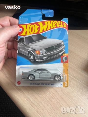 Hotwheels Mercedes 560 sec amg