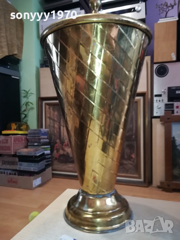 ПОСТАВКА ЗА ЧАДЪРИ В ЦВЯТ ЗЛАТО ОТ ГЕРМАНИЯ 1403241215, снимка 11 - Антикварни и старинни предмети - 44759757