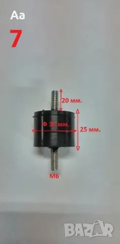 Тампони антивибрационни и за нивелация за климатици, термопомпи, , снимка 10 - Други стоки за дома - 49234717