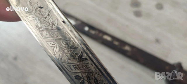 Стара баварска сабя, снимка 9 - Антикварни и старинни предмети - 52748844