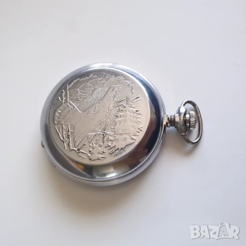 Джобен часовник Молния, снимка 3 - Антикварни и старинни предмети - 50456060