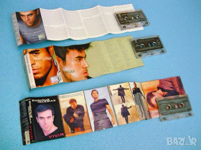 Enrique Iglesias - аудио касети, снимка 4 - Аудио касети - 51991064