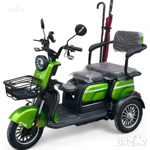 Електрическа триколка триместна 1500W, снимка 4 - Мотоциклети и мототехника - 48374159