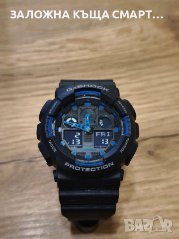 часовник casio G-Shock ga-100, снимка 4 - Мъжки - 53557602