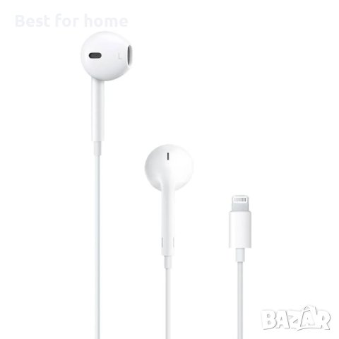 Apple Earpods Lightning Connector кръгли слушалки,, снимка 7 - Слушалки, hands-free - 41588785