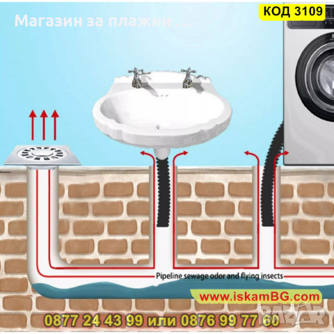 Силиконова клапа, против миризми, универсална - КОД 3109, снимка 11 - Други стоки за дома - 44822947