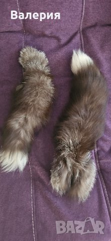 Яка от сребърна лисица , снимка 3 - Шапки - 42425495