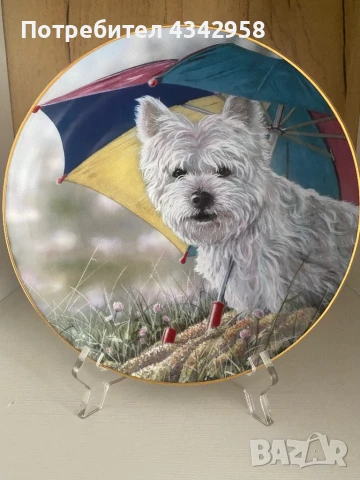 Колекционерска чиния от серия  « Westies»