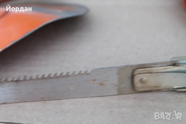 Туристическа лопата с брадва и трион, снимка 15 - Други ценни предмети - 52539559