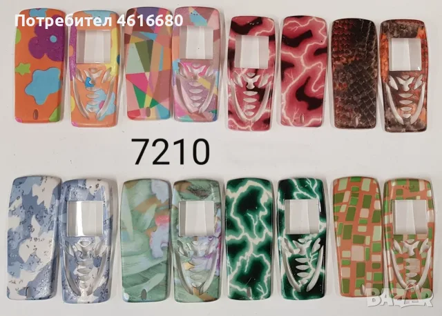 Панел Nokia 7210;Nokia 7210  7250;Nokia 7210 6100;Nokia 7250;Nokia 7610;Nokia 2100,Nokia 3510,3100, снимка 4 - Резервни части за телефони - 56221930