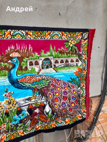 Старинен ковьор,покривка за стена #289, снимка 5 - Антикварни и старинни предмети - 52949403