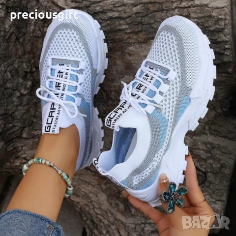 Дамски дишащи маратонки, налични в различни цветове, снимка 5 - Маратонки - 51367790