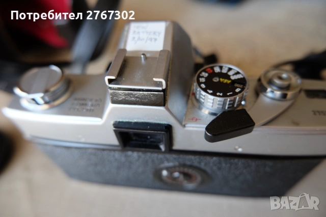 Minolta SRT101 & Minolta Auto Rokkor-PF 58mm f1.4 lens. MD Mount, снимка 5 - Фотоапарати - 53810281