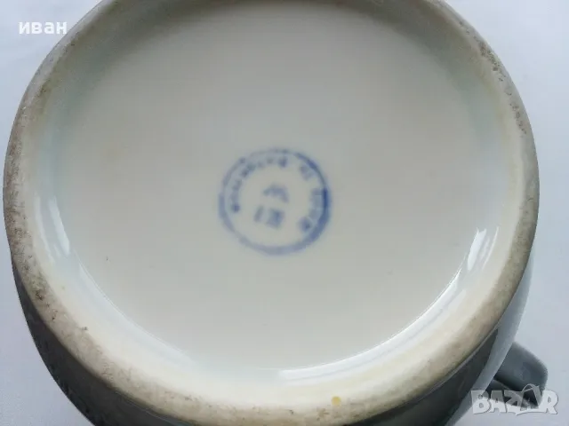 Стар порцеланов чайник, снимка 7 - Други ценни предмети - 49518438