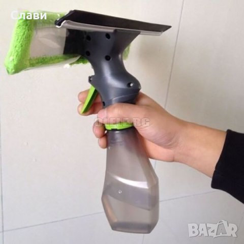 СТЪКЛОЧИСТАЧКА СЪС СПРЕЙ БУТИЛКА 3 В 1, снимка 1