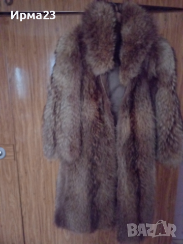 Дамско палто ест. косъм, снимка 2 - Палта, манта - 43324671