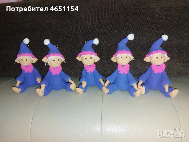 Коледни елфчета , снимка 17 - Декорация за дома - 52577779