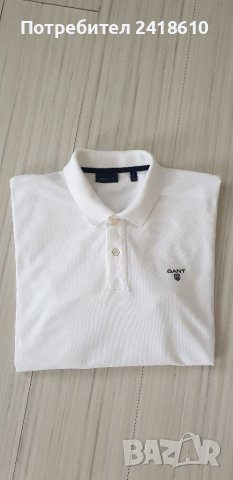 GANT Pique Cotton Size L НОВО! ОРИГИНАЛ! Мъжка Тениска!, снимка 12 - Тениски - 41738821