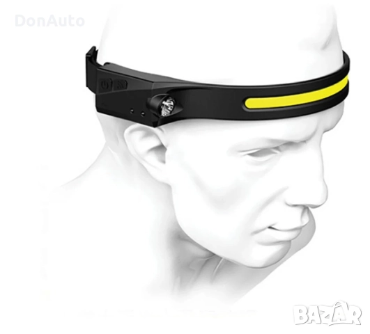 Сензорен LED челник с 5 режима, снимка 5 - Аксесоари и консумативи - 51634896