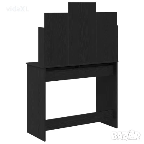 vidaXL Тоалетка Черния дъб 96 x 39 x 142 см Инженерна дървесина, снимка 5 - Тоалетки - 56148364