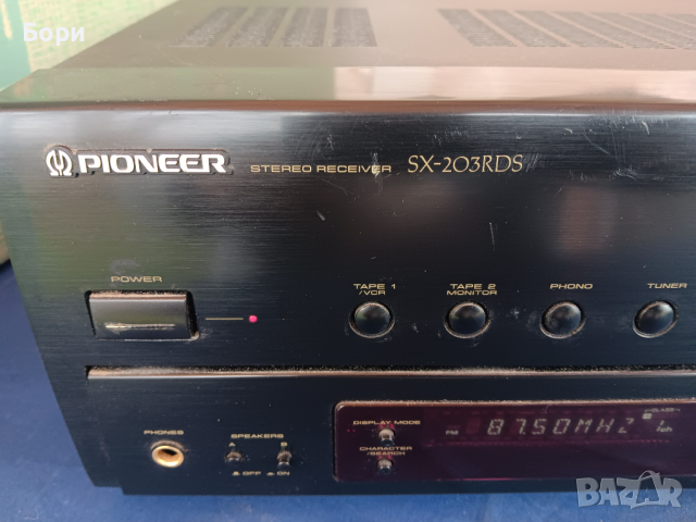PIONEER SX-203 RDS Ресийвър, снимка 7 - Ресийвъри, усилватели, смесителни пултове - 44586973
