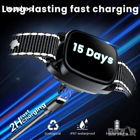 Смарт Нашийник против Лаене PatteSage – Хуманен & Ефективен (Без Шок), снимка 4 - За кучета - 53263980