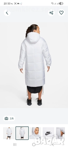 Дамска PARKA NIKE NSW TF THRMR (FB7675-100), снимка 2 - Якета - 52250210