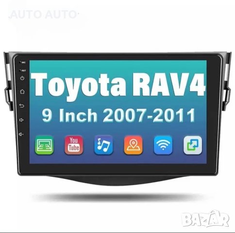 TOYOTA RAV 4 Android навигация Тойота Рав 4 06-12 Андроид камера джип, снимка 5 - Аксесоари и консумативи - 40508402